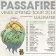 Passafire Vines Spring Tour Dates